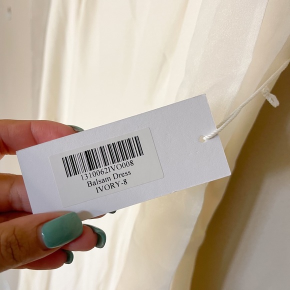 Reformation | NWT! Balsam Dress In Balsam In Ivory Size: 8 - Picture 5 of 8